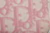 Authentic Christian Dior Trotter No.1 Pouch Purse PVC Enamel Pink Junk 6529I