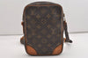 Authentic Louis Vuitton Monogram Danube Shoulder Crossbody Bag M45266 Junk 6529J