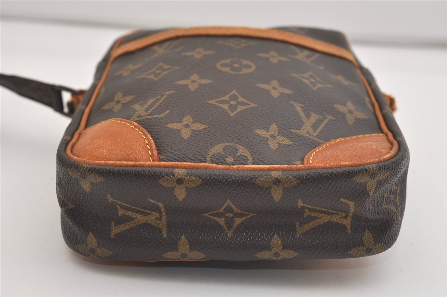 Authentic Louis Vuitton Monogram Danube Shoulder Crossbody Bag M45266 Junk 6529J