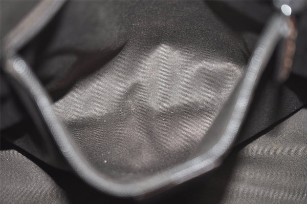 Authentic GUCCI Vintage Shoulder Tote Bag GG Canvas Leather 113019 Brown 6530I