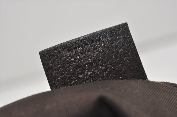 Authentic GUCCI Vintage Shoulder Tote Bag GG Canvas Leather 113019 Brown 6530I