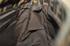 Authentic FENDI Zucca Mamma Baguette Shoulder Bag Canvas Leather Brown 6534I