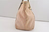 Authentic GUCCI Vintage Sherry Line Tote Bag GG Canvas Leather 139260 Pink 6534J