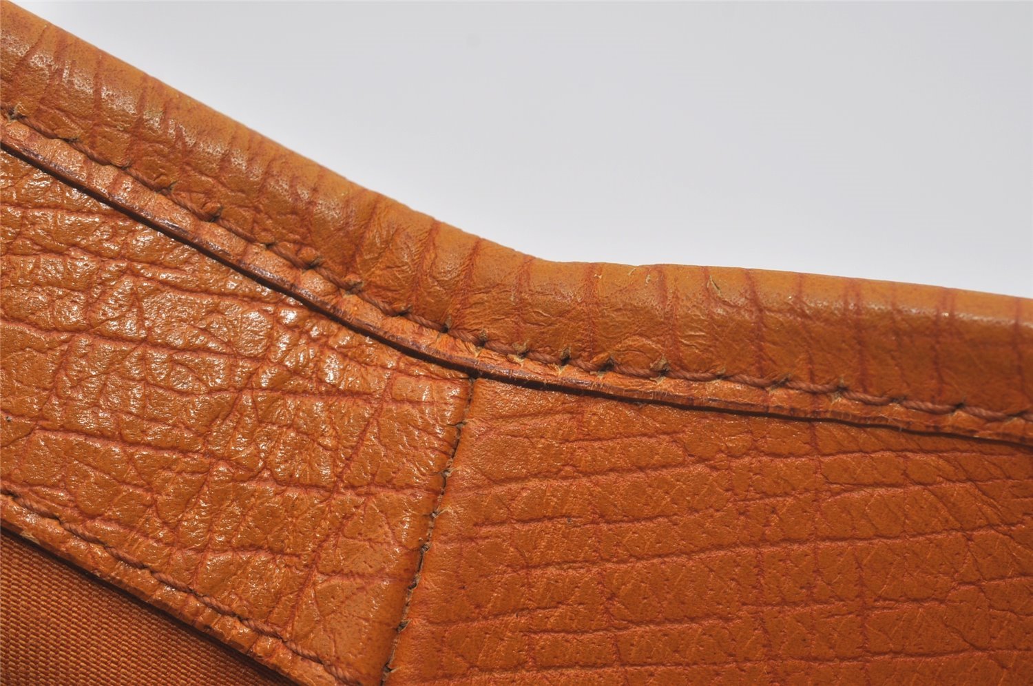 Authentic GUCCI Vintage Shoulder Tote Bag GG PVC Leather 114595 Brown 6535I