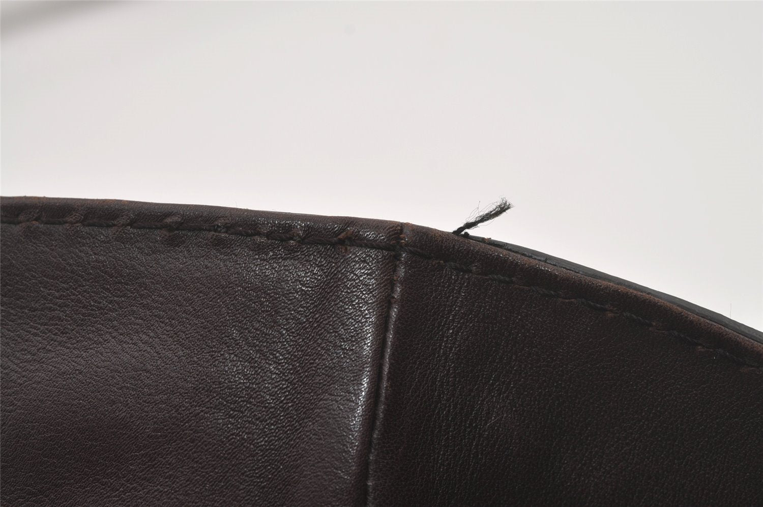 Authentic GUCCI Heart Crest Guccissima Tote Bag GG Leather 207291 Brown 6536I