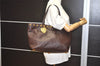 Authentic GUCCI Heart Crest Guccissima Tote Bag GG Leather 207291 Brown 6536I