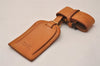 Authentic Louis Vuitton Name tag Handle Holder Beige 10Set LV 6536J