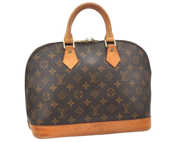 Authentic Louis Vuitton Monogram Alma Hand Bag Purse M51130 LV 6536K