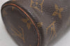 Authentic Louis Vuitton Monogram Trousse Ronde Pen Case Pouch M47630 Junk 6537J