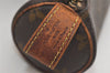 Authentic Louis Vuitton Monogram Trousse Ronde Pen Case Pouch M47630 Junk 6537J