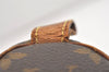 Authentic Louis Vuitton Monogram Trousse Ronde Pen Case Pouch M47630 Junk 6537J