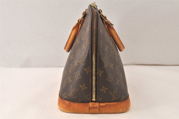 Authentic Louis Vuitton Monogram Alma Hand Bag Purse M51130 LV 6537K