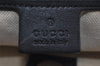 Authentic GUCCI Vintage Shoulder Tote Bag GG PVC Leather 203693 Brown 6538I