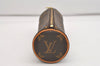 Authentic Louis Vuitton Monogram Trousse Ronde Pen Case Pouch M47630 Junk 6538J
