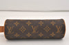 Authentic Louis Vuitton Monogram Trousse Ronde Pen Case Pouch M47630 Junk 6538J