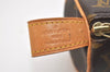 Authentic Louis Vuitton Monogram Trousse Ronde Pen Case Pouch M47630 Junk 6538J