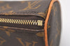 Authentic Louis Vuitton Monogram Trousse Ronde Pen Case Pouch M47630 Junk 6538J