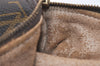 Authentic Louis Vuitton Monogram Trousse Ronde Pen Case Pouch M47630 Junk 6538J
