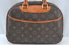 Authentic Louis Vuitton Monogram Trouville Hand Bag Purse M42228 LV 6539J