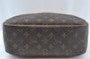 Authentic Louis Vuitton Monogram Trouville Hand Bag Purse M42228 LV 6539J