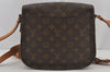 Authentic Louis Vuitton Monogram Saint Cloud GM M51242 Shoulder Cross Bag 6540J