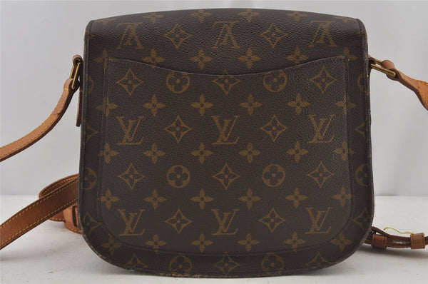 Authentic Louis Vuitton Monogram Saint Cloud GM M51242 Shoulder Cross Bag 6540J