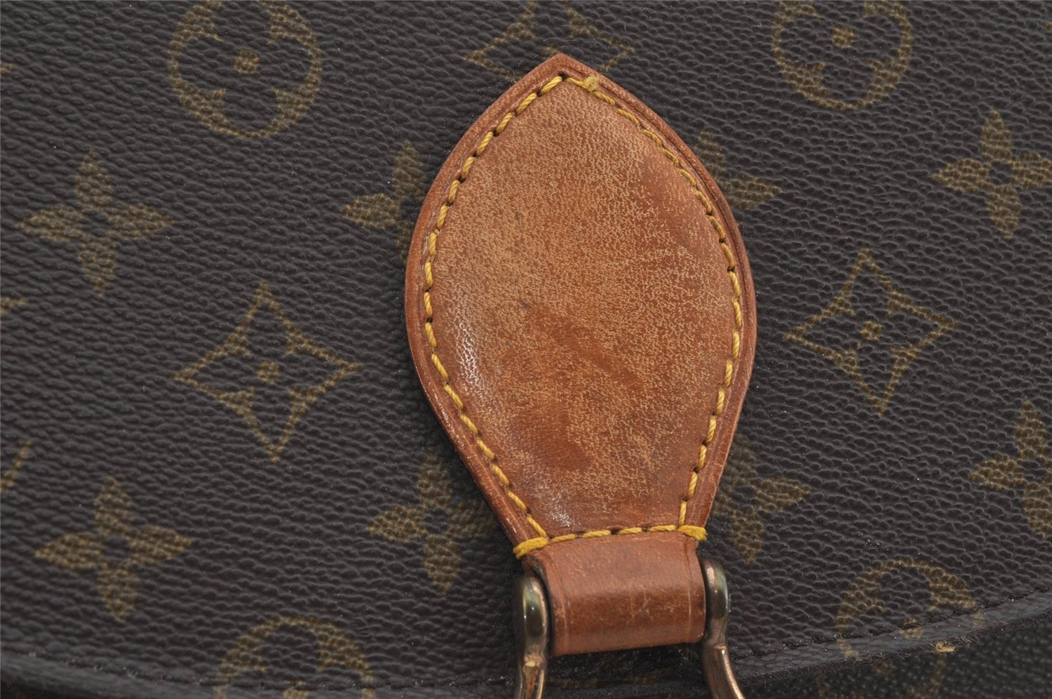 Authentic Louis Vuitton Monogram Saint Cloud GM M51242 Shoulder Cross Bag 6540J