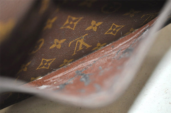 Authentic Louis Vuitton Monogram Saint Cloud GM M51242 Shoulder Cross Bag 6540J