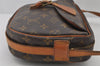 Authentic Louis Vuitton Monogram Jeune Fille MM M51226 Shoulder Cross Bag 6542J