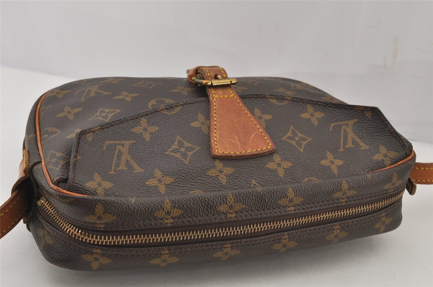 Authentic Louis Vuitton Monogram Jeune Fille MM M51226 Shoulder Cross Bag 6542J