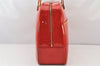 Authentic Louis Vuitton Vernis Sutton Shoulder Hand Bag Red M91080 LV 6542K