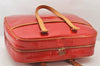 Authentic Louis Vuitton Vernis Sutton Shoulder Hand Bag Red M91080 LV 6542K