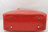 Authentic Louis Vuitton Vernis Sutton Shoulder Hand Bag Red M91080 LV 6542K