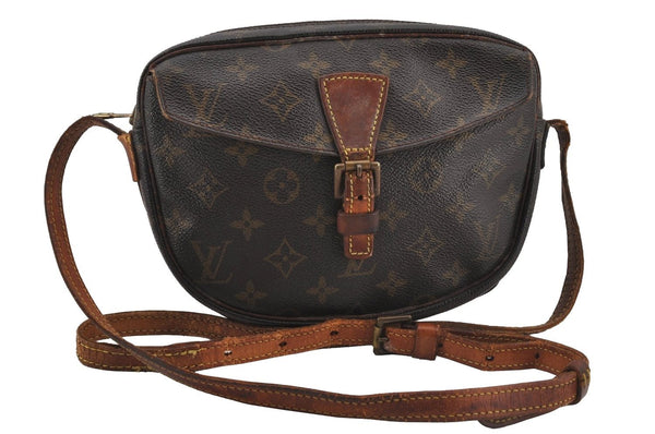 Auth Louis Vuitton Monogram Jeune Fille PM M51227 Shoulder Cross Bag Junk 6544J