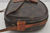 Auth Louis Vuitton Monogram Jeune Fille PM M51227 Shoulder Cross Bag Junk 6544J