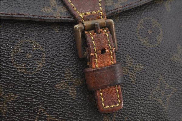 Auth Louis Vuitton Monogram Jeune Fille PM M51227 Shoulder Cross Bag Junk 6544J