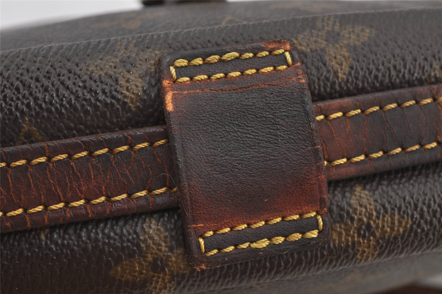 Auth Louis Vuitton Monogram Jeune Fille PM M51227 Shoulder Cross Bag Junk 6544J