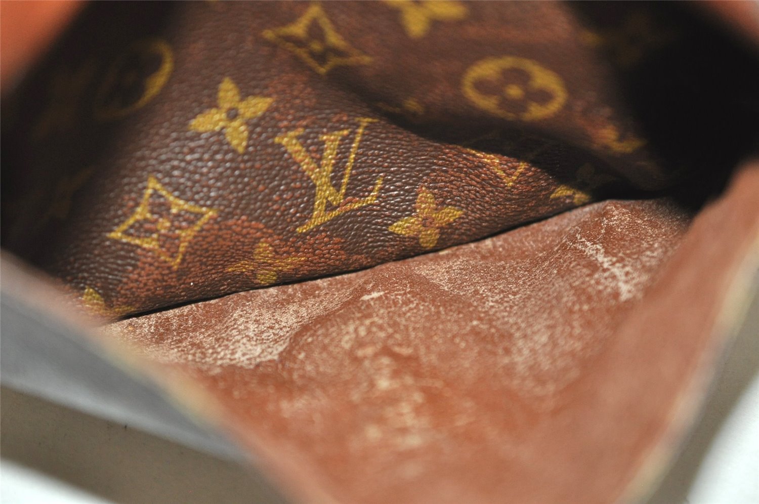 Auth Louis Vuitton Monogram Jeune Fille PM M51227 Shoulder Cross Bag Junk 6544J