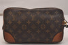 Authentic Louis Vuitton Monogram Marly Dragonne GM M51825 Clutch Hand Bag 6545J
