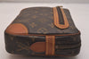 Authentic Louis Vuitton Monogram Marly Dragonne GM M51825 Clutch Hand Bag 6545J