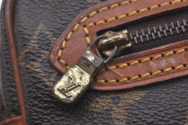 Authentic Louis Vuitton Monogram Marly Dragonne GM M51825 Clutch Hand Bag 6545J