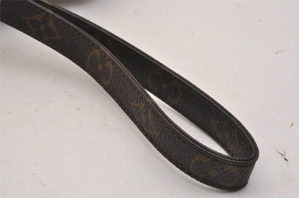 Authentic Louis Vuitton Monogram Marly Dragonne GM M51825 Clutch Hand Bag 6545J