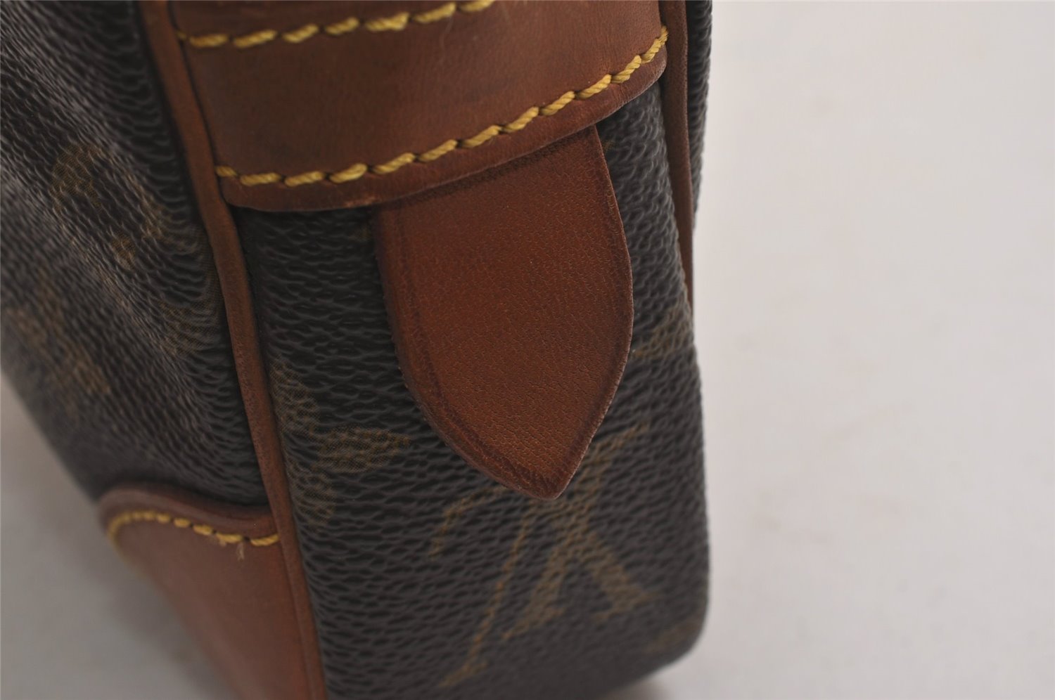 Authentic Louis Vuitton Monogram Marly Dragonne GM M51825 Clutch Hand Bag 6545J