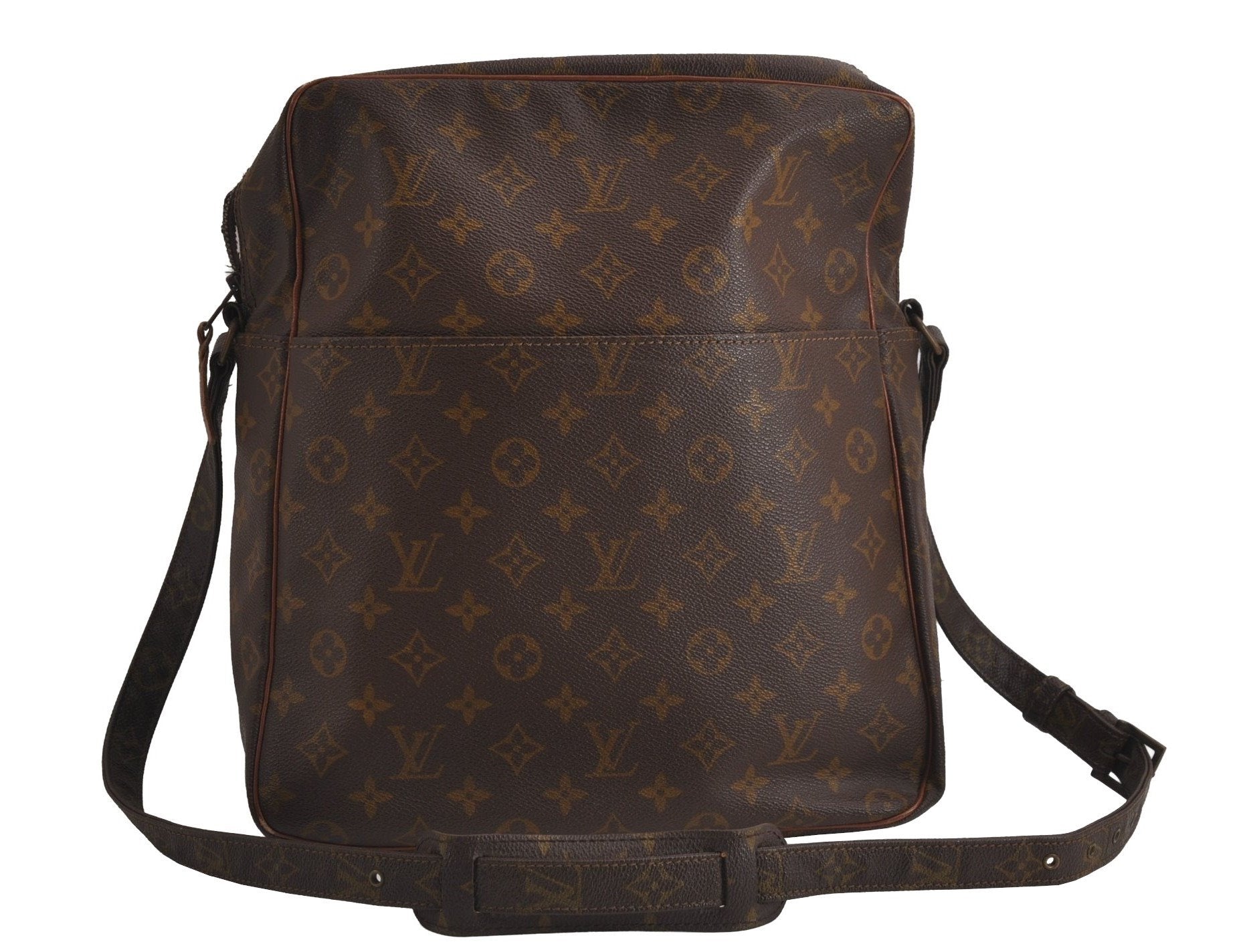 Authentic Louis Vuitton Monogram Marceau Shoulder Body Bag Old Model Junk 6548J