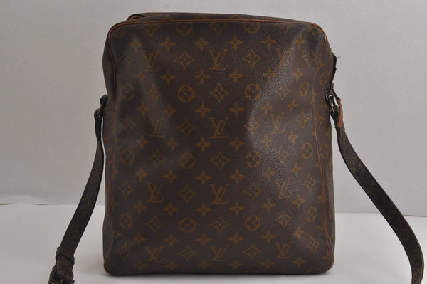 Authentic Louis Vuitton Monogram Marceau Shoulder Body Bag Old Model Junk 6548J
