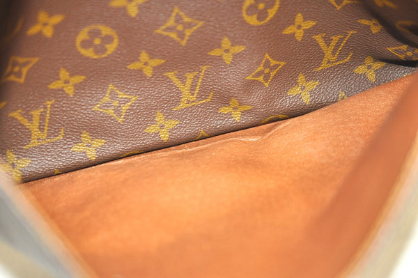 Authentic Louis Vuitton Monogram Marceau Shoulder Body Bag Old Model Junk 6548J