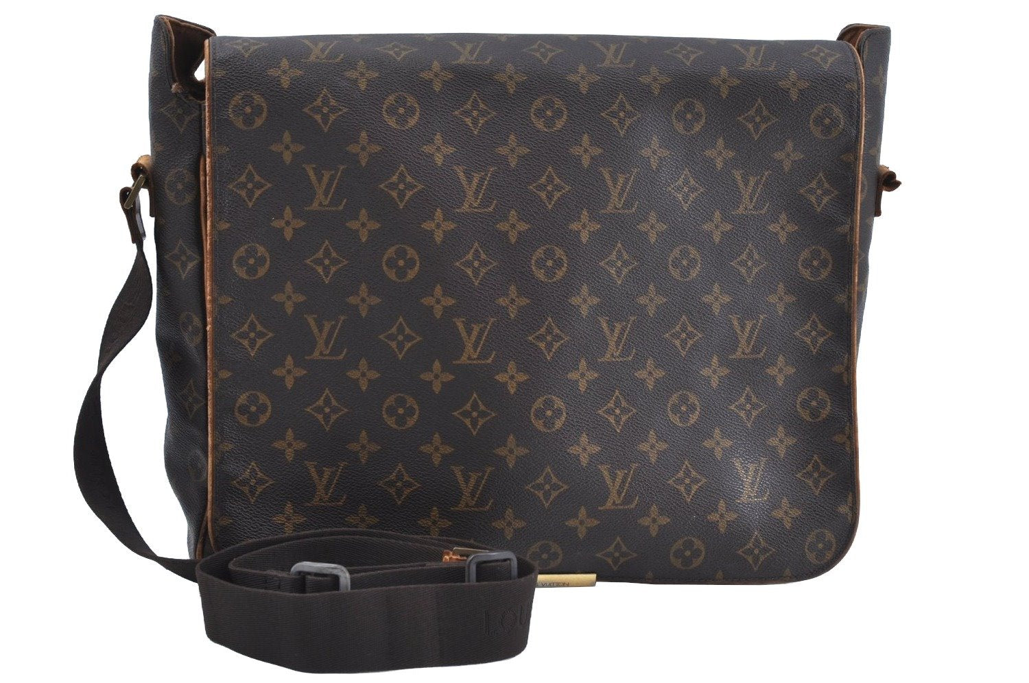 Authentic Louis Vuitton Monogram Abbesses Shoulder Bag M45257 LV Junk 6549H