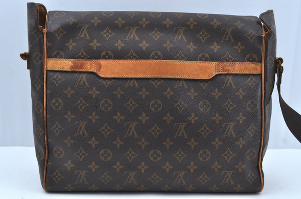 Authentic Louis Vuitton Monogram Abbesses Shoulder Bag M45257 LV Junk 6549H