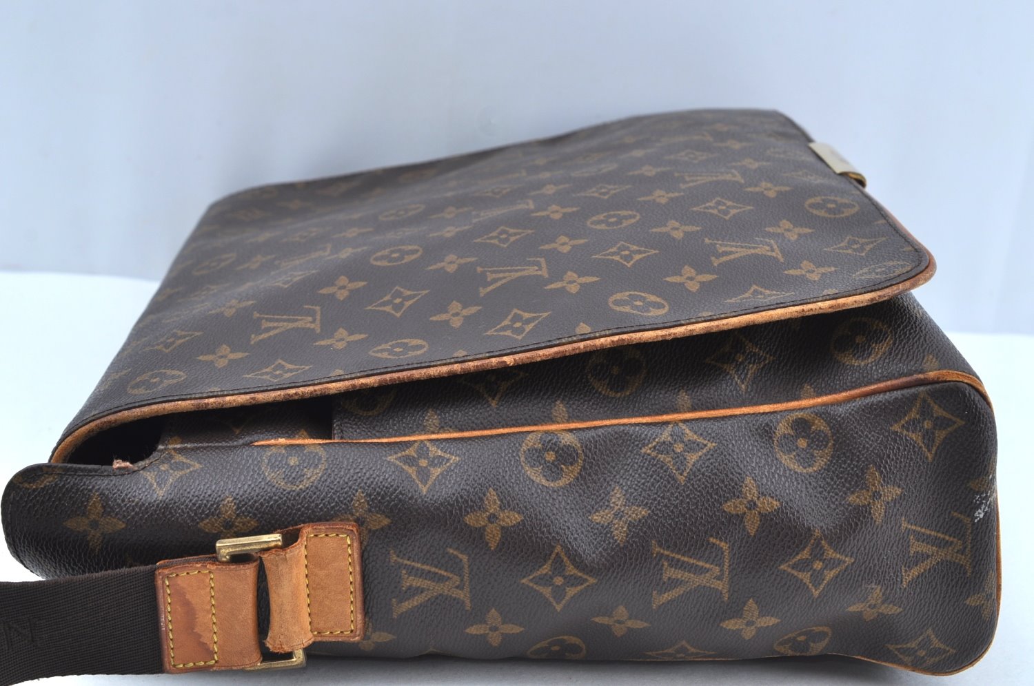 Authentic Louis Vuitton Monogram Abbesses Shoulder Bag M45257 LV Junk 6549H