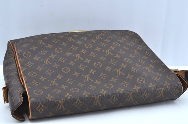 Authentic Louis Vuitton Monogram Abbesses Shoulder Bag M45257 LV Junk 6549H